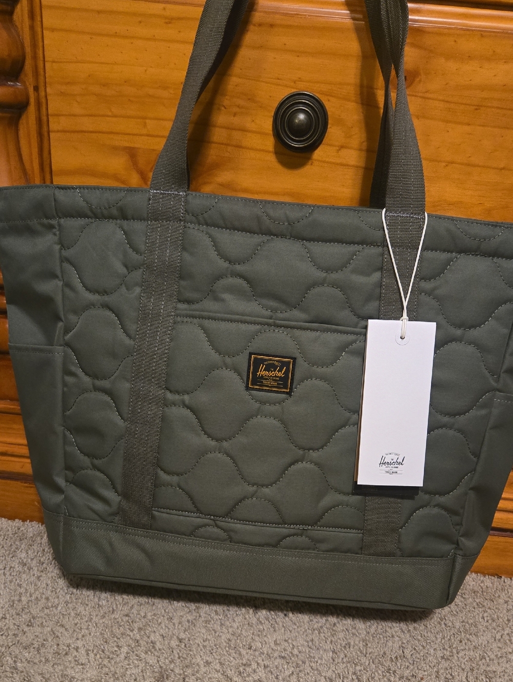 Herschel Heritage Quilted Capsule Tote